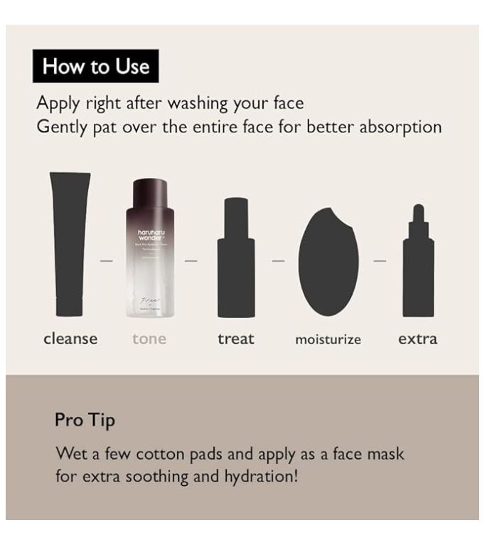 Black Rice Hyaluronic Sensitive Skin Toner 300ml / 10.14 fl.oz.