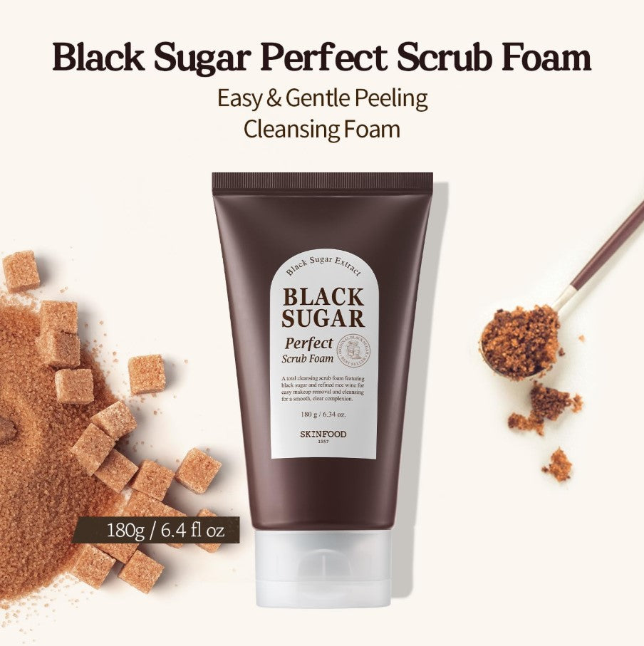Black Sugar Perfect Scrub Foam 180ml / 6.35 fl. oz.