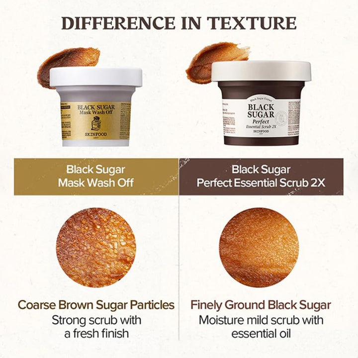 Black Sugar Perfect Essential Scrub 2X 210ml / 7.1 oz.