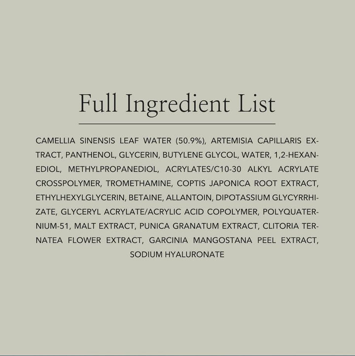 Calming Serum Green Tea Panthenol 30ml / 1 fl. oz.