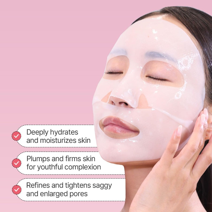 CELLMAZING Collagen Firming Gel Facial & Neck Sheet Mask