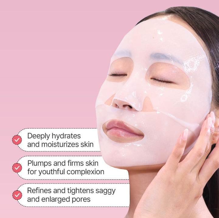 CELLMAZING Collagen Firming Gel Facial & Neck Sheet Mask