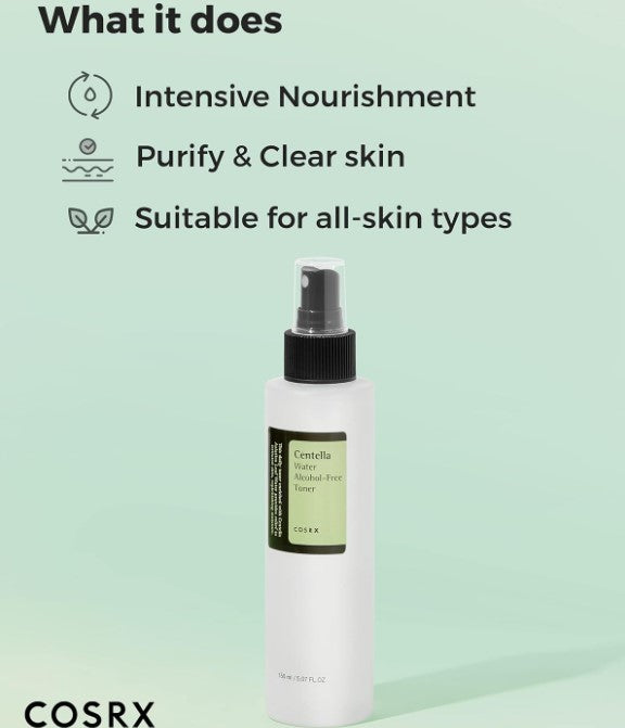 Centella Water Alcohol-Free Cica Toner 150ml / 5.07 fl. Oz.