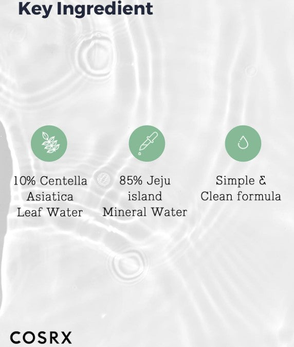 Centella Water Alcohol-Free Cica Toner 150ml / 5.07 fl. Oz.