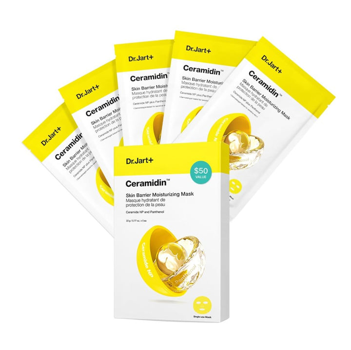 Ceramidin Skin Barrier Moisturizing Mask (5ea)