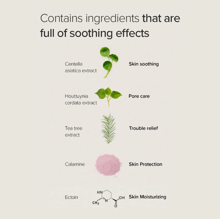 Vegan Cica Tea Tree Soothing Wash Off Pack 125ml / 4.4 fl. oz.