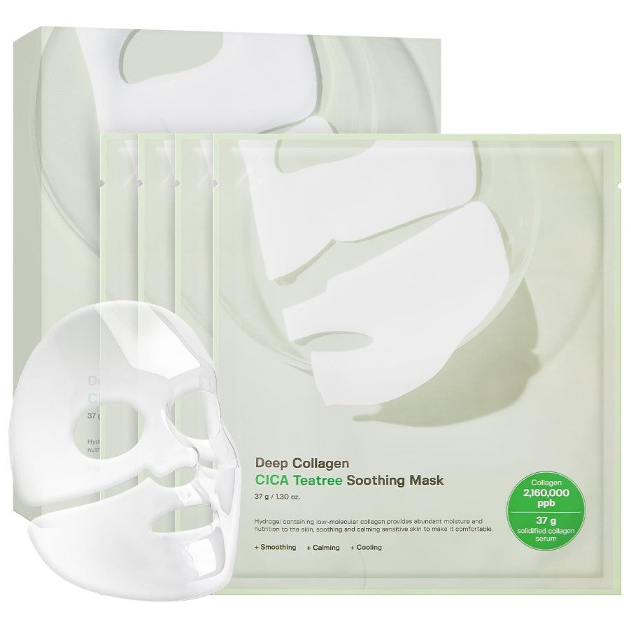 Deep Collagen CICA Tea tree Overnight Mask 37g x 4ea