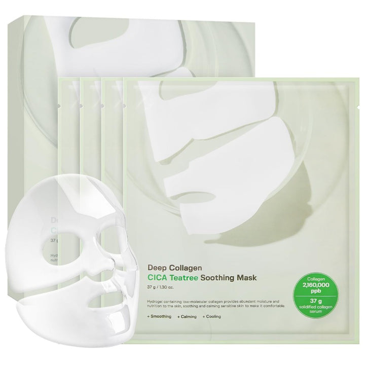 Deep Collagen CICA Tea tree Overnight Mask 37g x 4ea