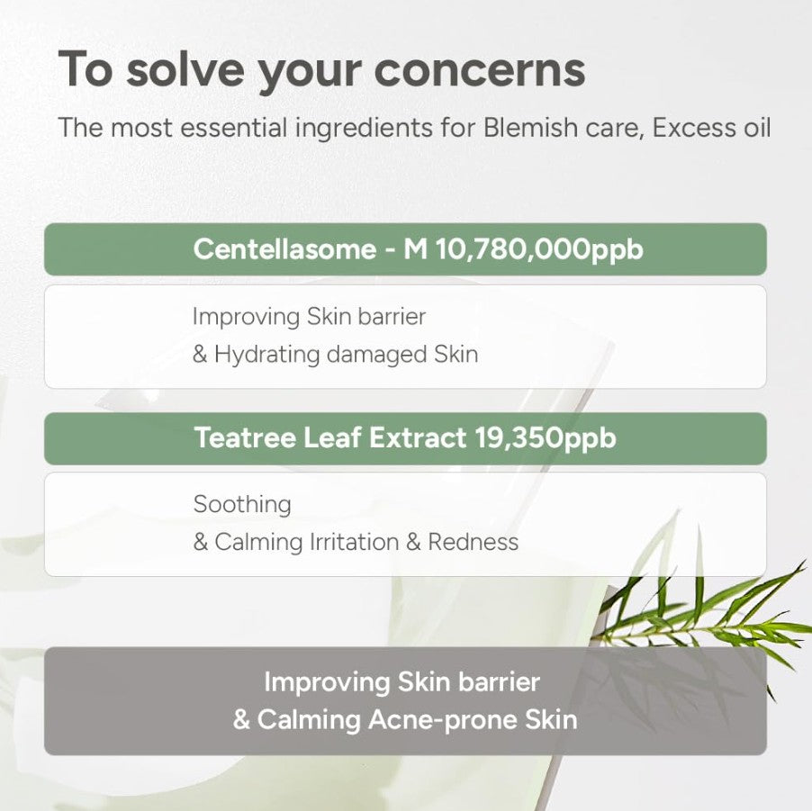 Deep Collagen CICA Tea tree Overnight Mask 37g x 4ea