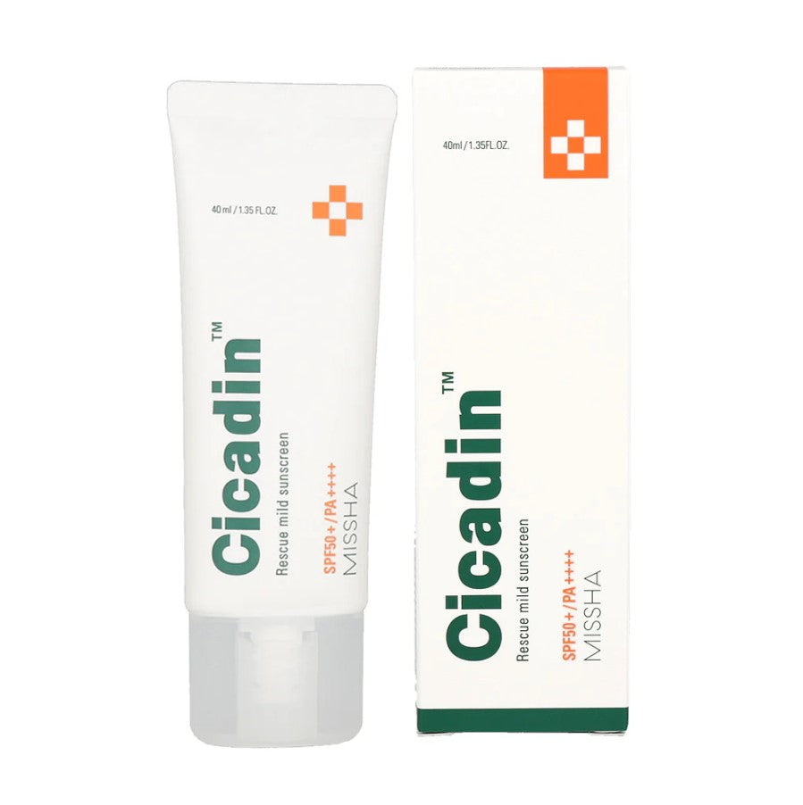 Cicadin Rescue Mild Sunscreen SPF50+ / PA++++ 40ml