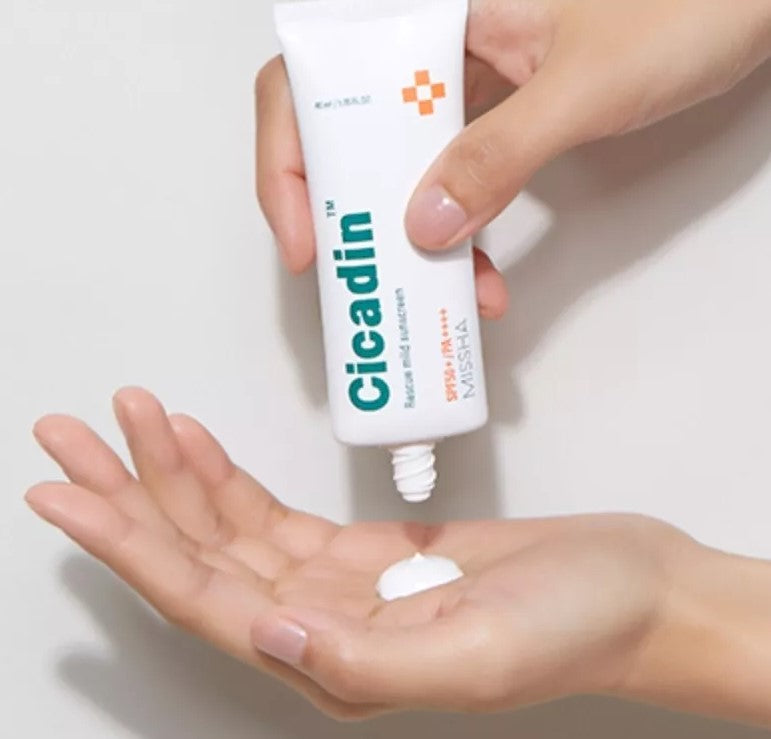 Cicadin Rescue Mild Sunscreen SPF50+ / PA++++ 40ml
