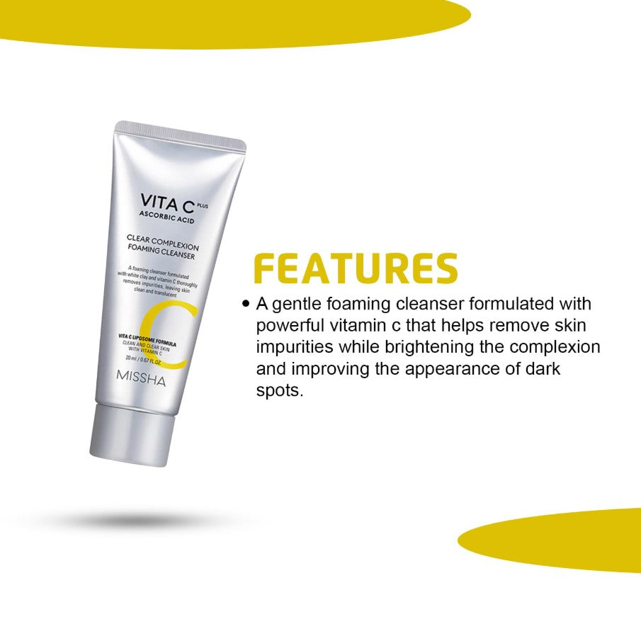 Vita C Plus Clear Complexion Foaming Cleanser 120ml / 4.05 fl. oz.