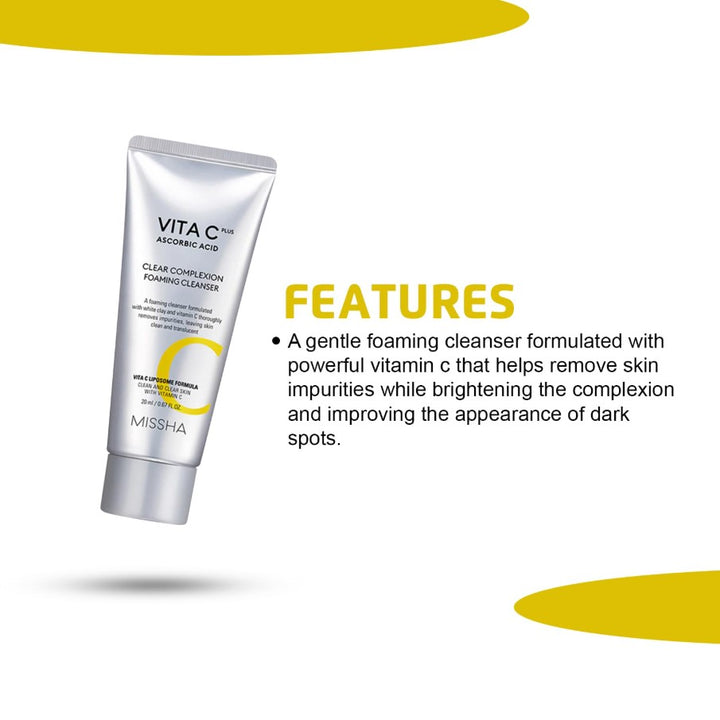 Vita C Plus Clear Complexion Foaming Cleanser 120ml / 4.05 fl. oz.