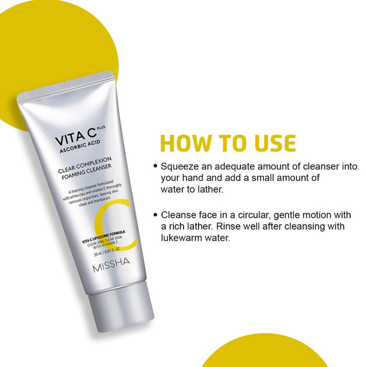 Vita C Plus Clear Complexion Foaming Cleanser 120ml / 4.05 fl. oz.