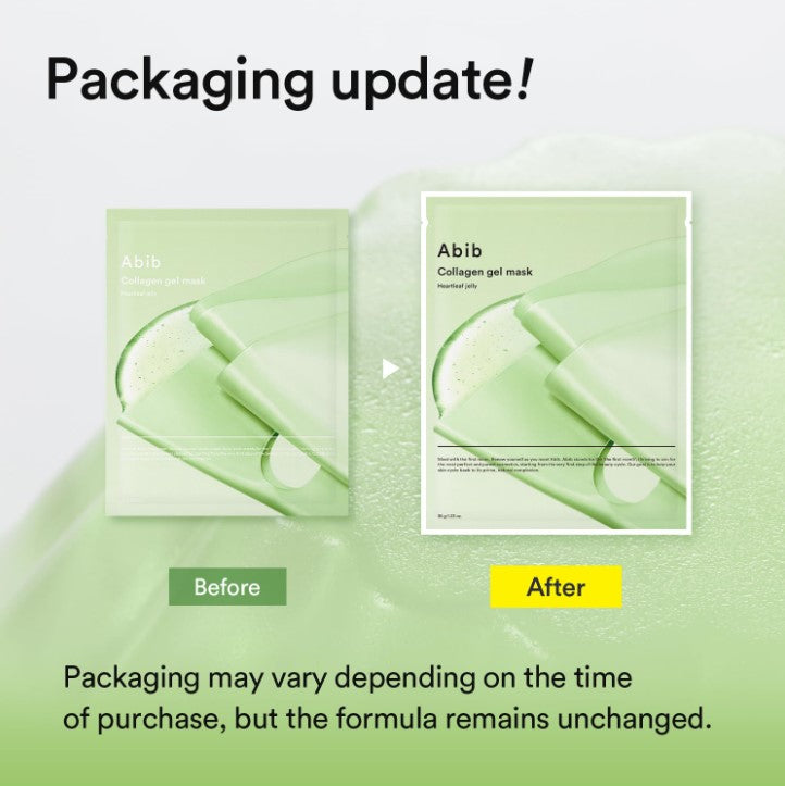 Collagen Gel Mask Heartleaf Jelly 4 Sheets