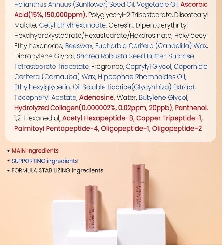 Collagen Vita Secret Multi Balm, 11g / 0.39oz.