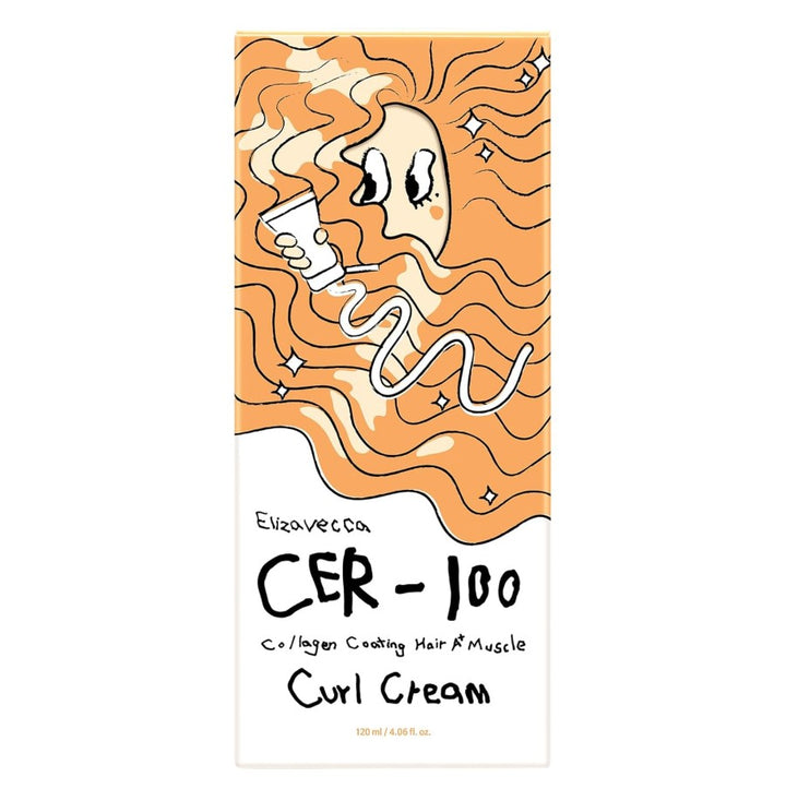 CER-100 Collagen Coating Hair A+ Muscle Curl Cream 120 ml / 4.05 fl. oz.
