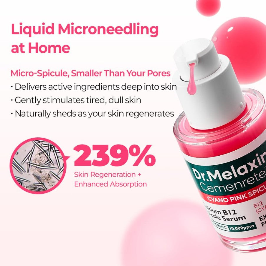 Cemenrete Cyano Pink Spicule Serum 30ml / 1.01 fl. oz.