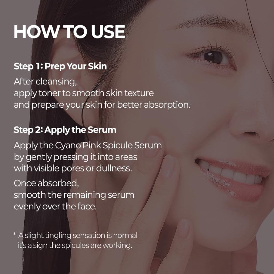 Cemenrete Cyano Pink Spicule Serum 30ml / 1.01 fl. oz.