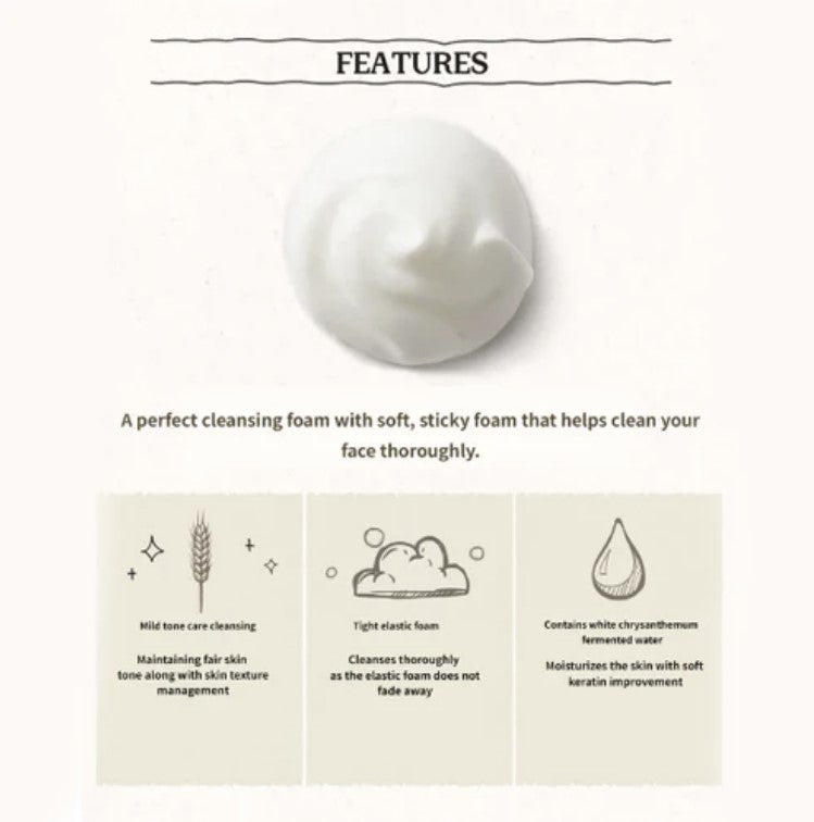 Rice Daily Scrub Foam 150ml / 5.07 fl. oz.