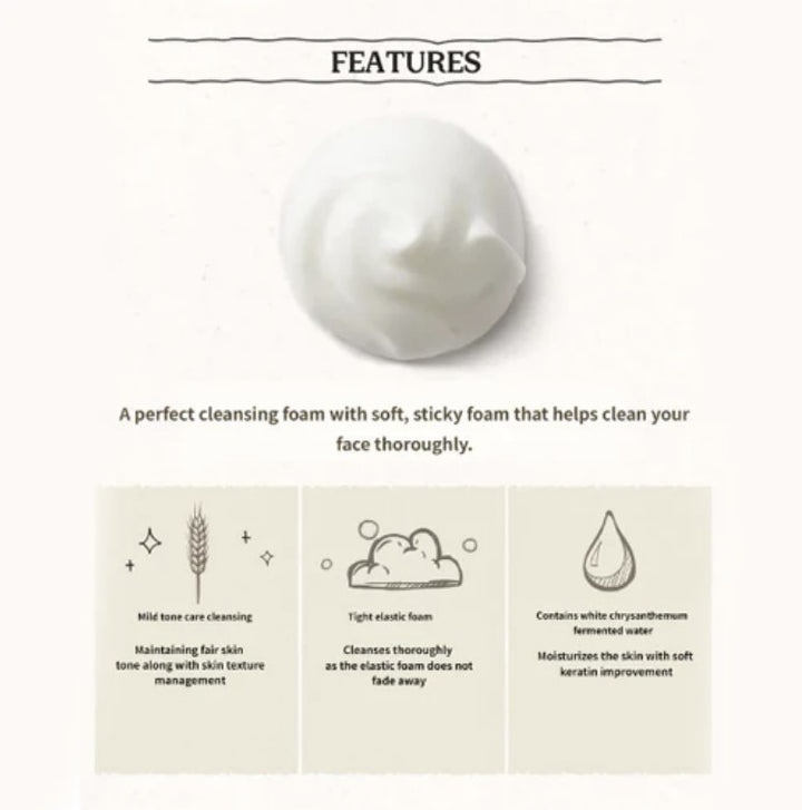 Rice Daily Scrub Foam 150ml / 5.07 fl. oz.