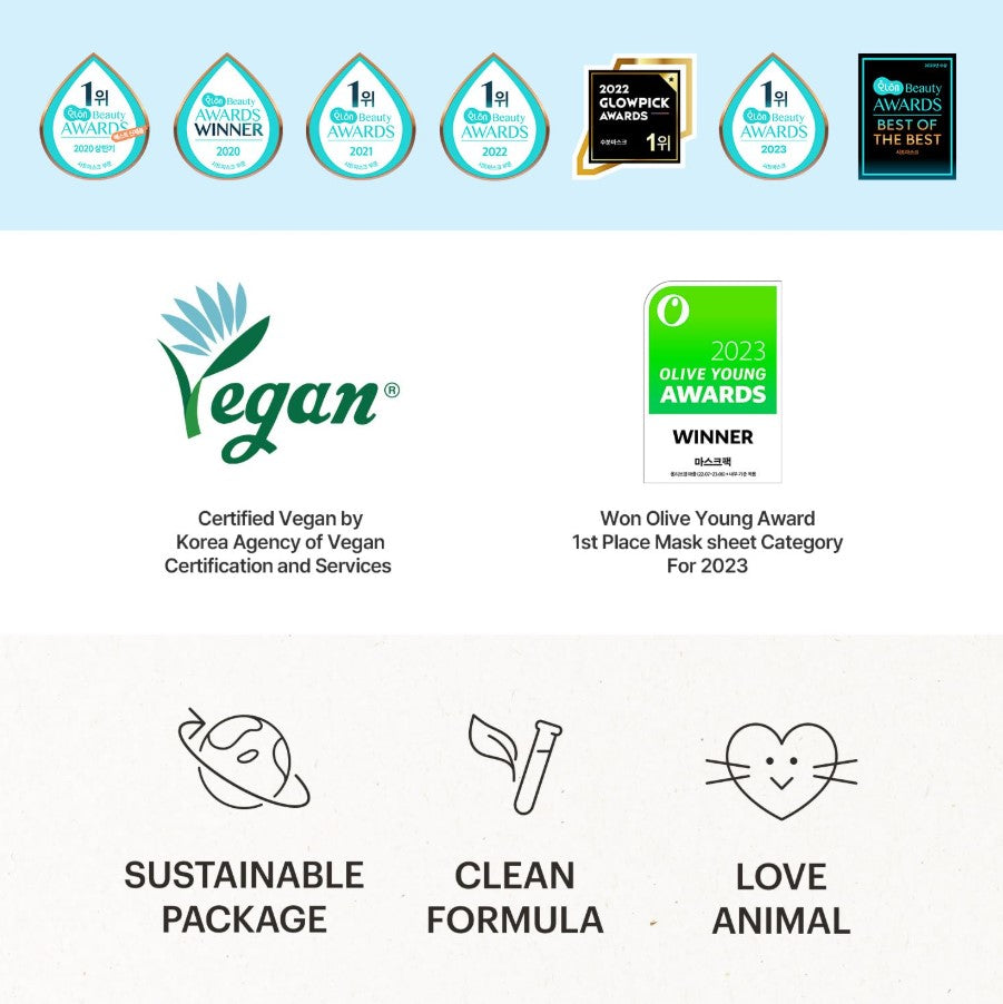 DIVE IN Hyaluronic Acid Facial Mask 10 sheets