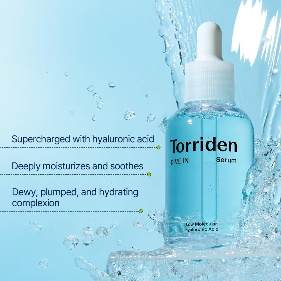 Torriden DIVE IN Hyaluronic Acid Serum 50ml / 1.69 fl. oz.
