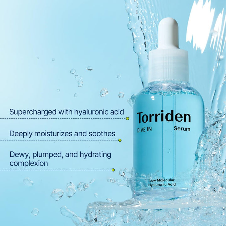 Torriden DIVE IN Hyaluronic Acid Serum 50ml / 1.69 fl. oz.