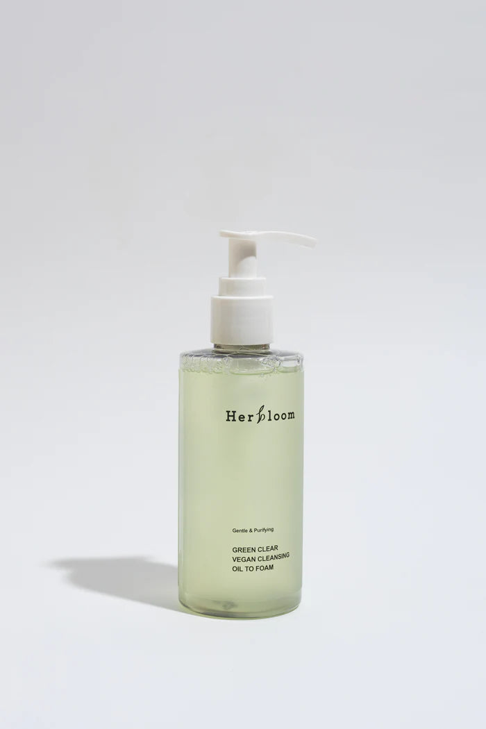 Herbloom Green Clear Vegan Cleansing Oil to Foam 200ml
