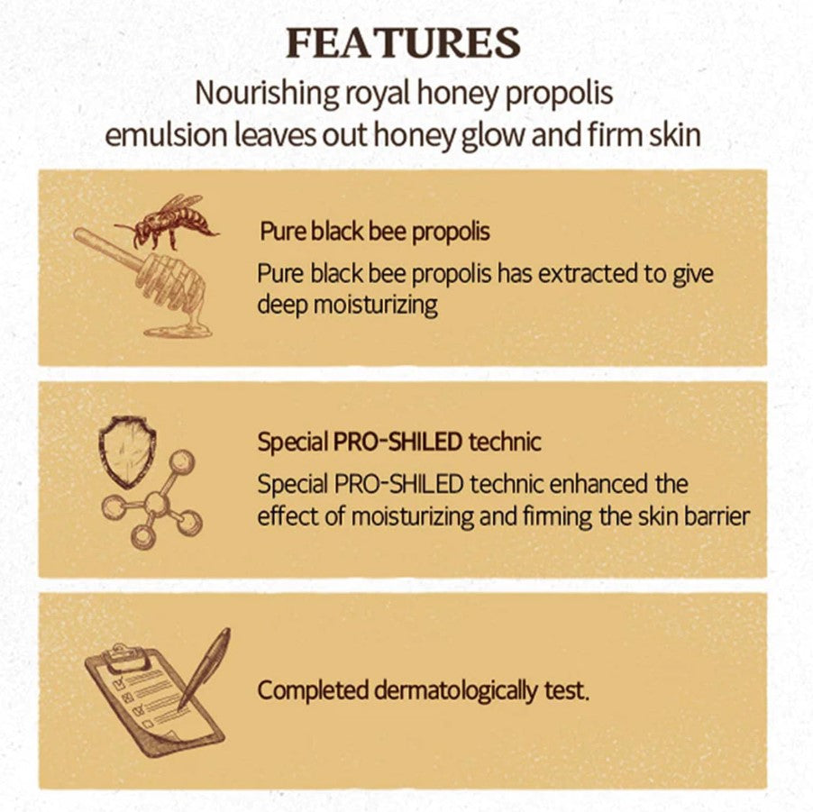 Royal Honey Essential Emulsion 160ml / 5.41 fl.oz.