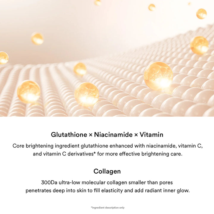 Abib Glow Collagen Glutathione Mask 4pk