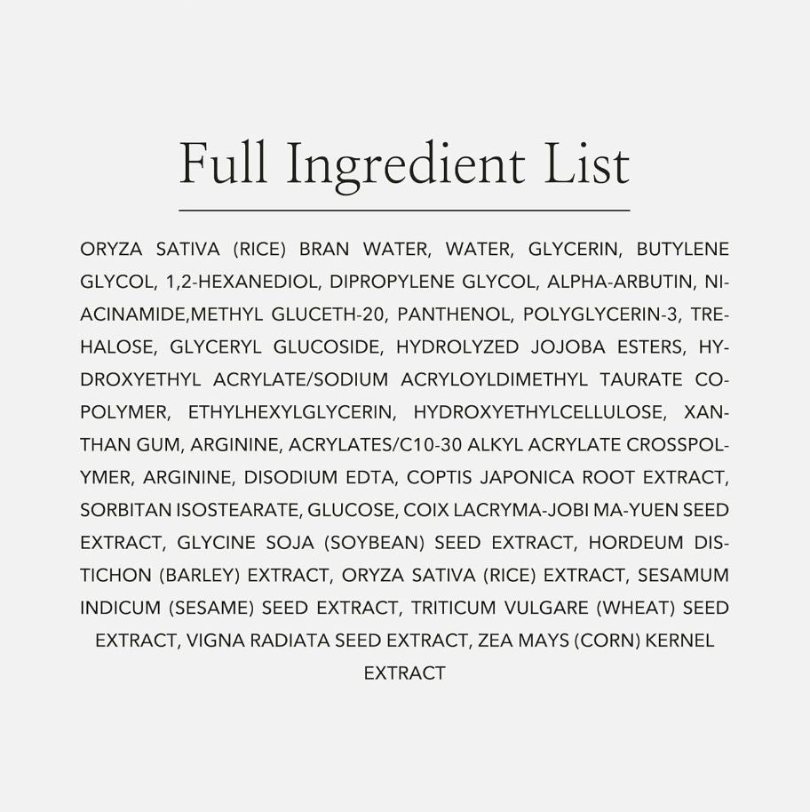 Glow Deep Serum: Rice + Alpha Arbutin 30ml / 1 fl. oz.