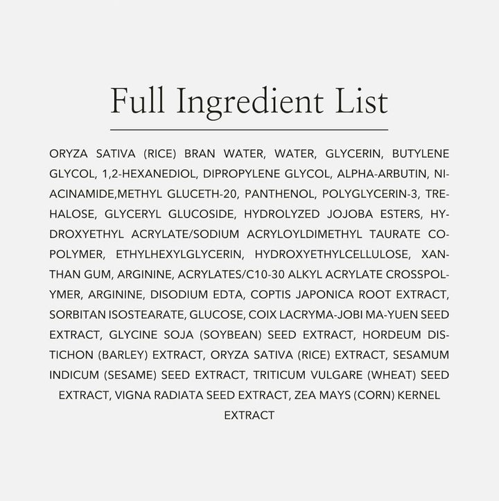 Glow Deep Serum: Rice + Alpha Arbutin 30ml / 1 fl. oz.