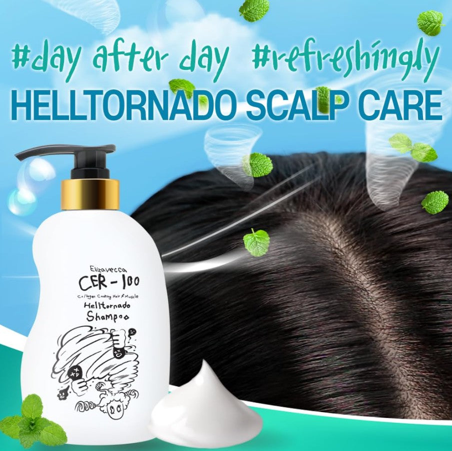 CER-100 Collagen Coating Hair A+ Muscle Tornado Shampoo 16.9 fl oz / 500ml