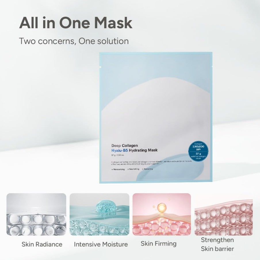 Deep Collagen Hyalu-B5 Mask 4 Sheet