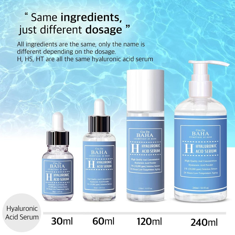 Pure Hyaluronic Acid 1% Serum 60ml / 2 fl. oz.