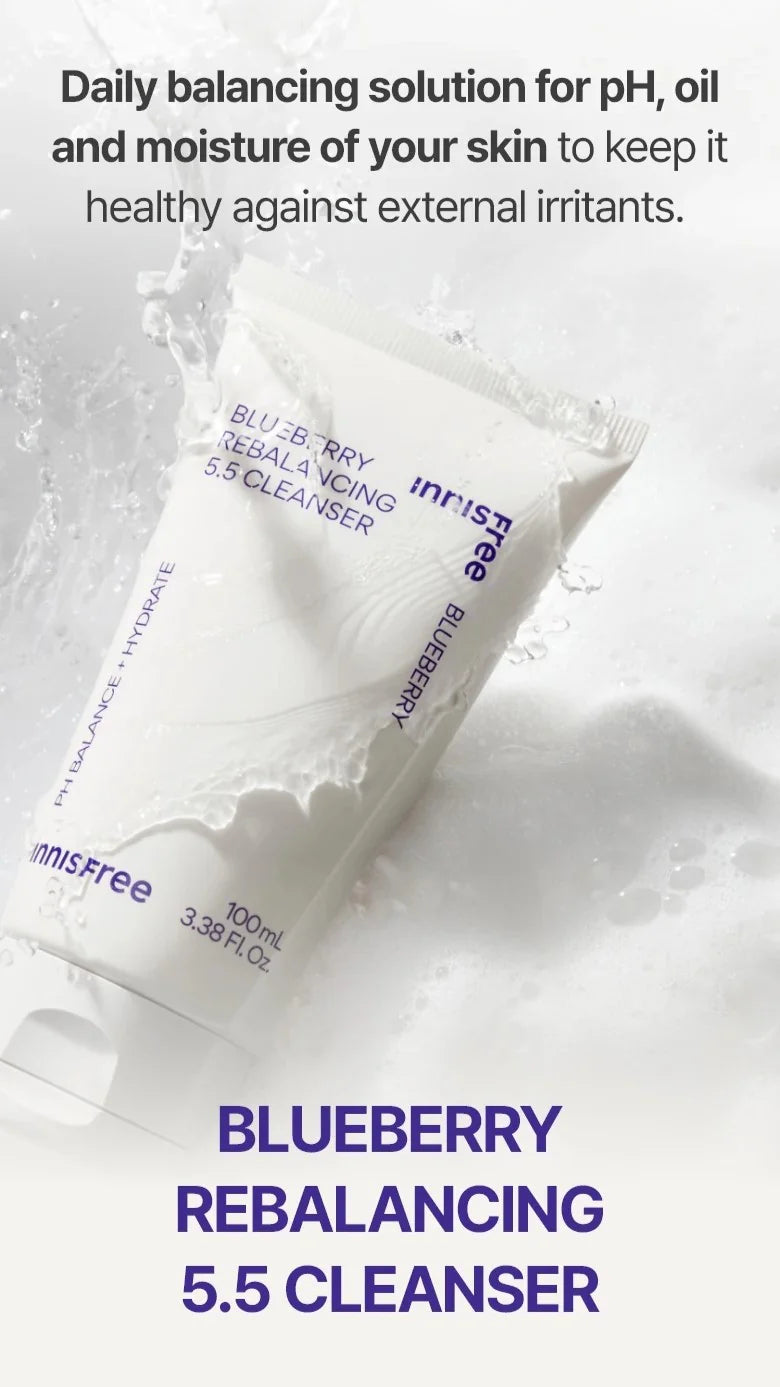 Innisfree Blueberry Rebalancing 5.5 Cleanser 100ml