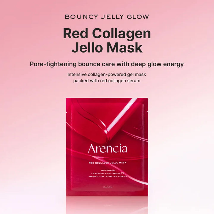 Arencia Red Collagen Jello Mask 4