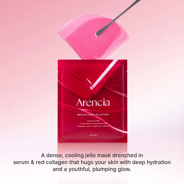 Arencia Red Collagen Jello Mask 4