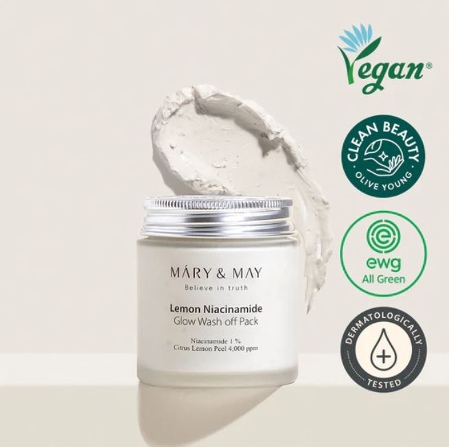 Lemon Niacinamide Glow Wash Off Pack 125ml / 4.23 fl. oz.
