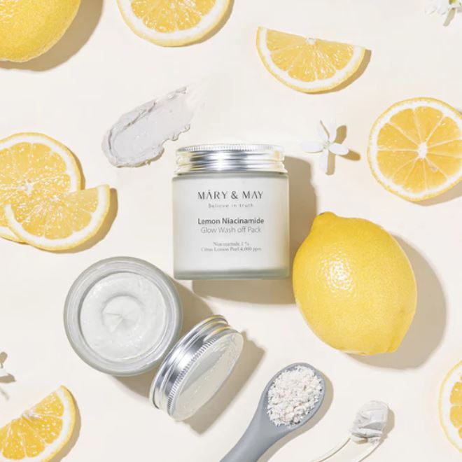 Lemon Niacinamide Glow Wash Off Pack 125ml / 4.23 fl. oz.