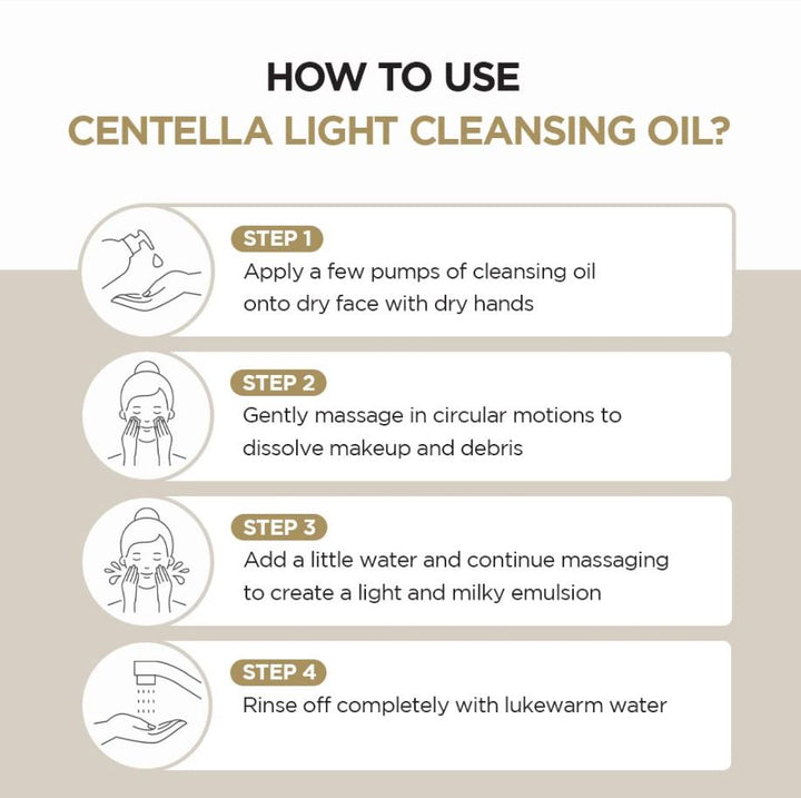 Madagascar Centella Light Cleansing Oil 1.01 fl. oz. / 30ml