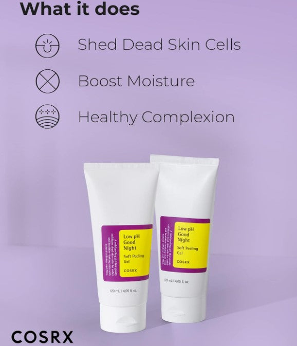 Low pH Good Night Soft Peeling Gel, 4.05 fl oz / 120ml