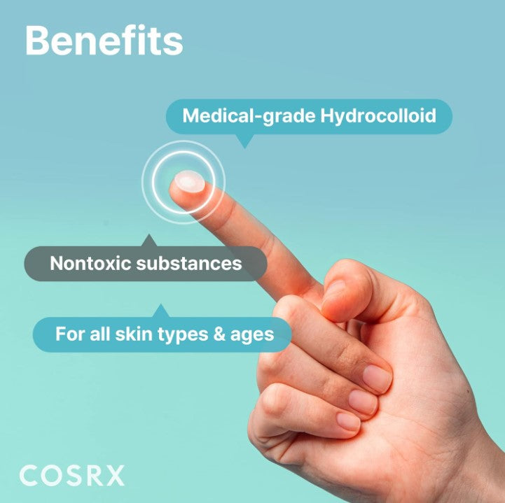 Acne Pimple Patch Absorbing Hydrocolloid Original 3 Size Patches 24ct