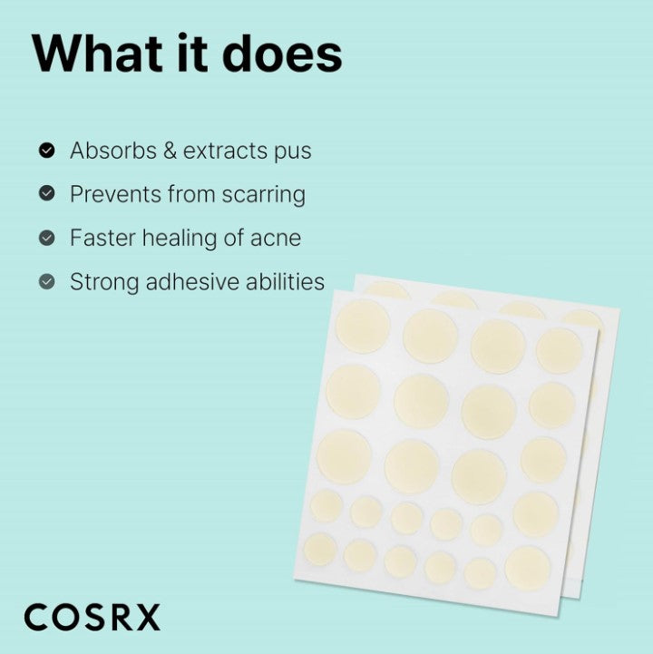 Acne Pimple Patch Absorbing Hydrocolloid Original 3 Size Patches 24ct