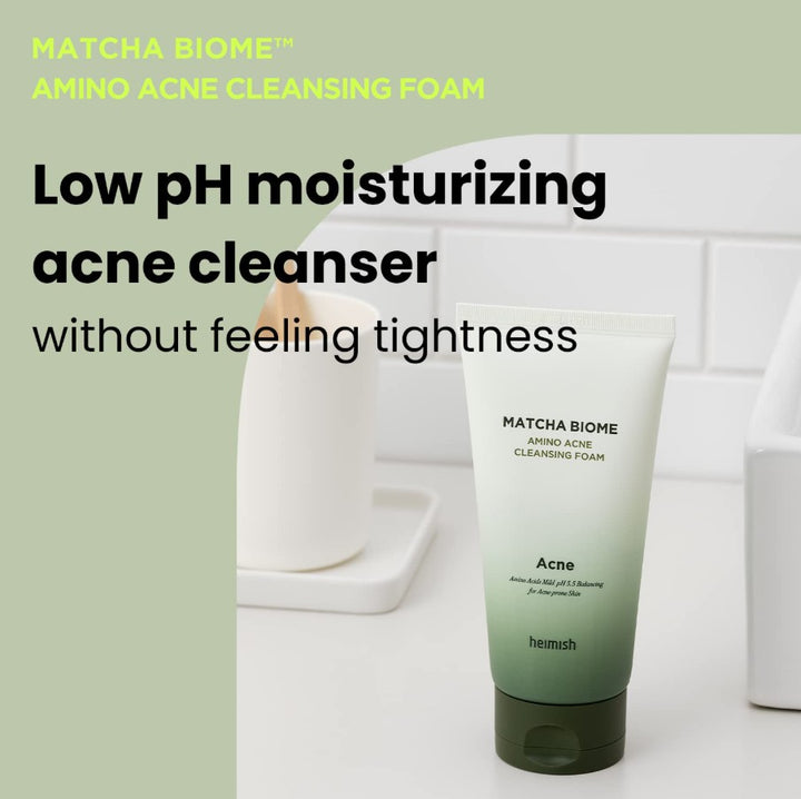 heimish Matcha Biome Acne Cleansing Foam 150ml / 5.3 oz.