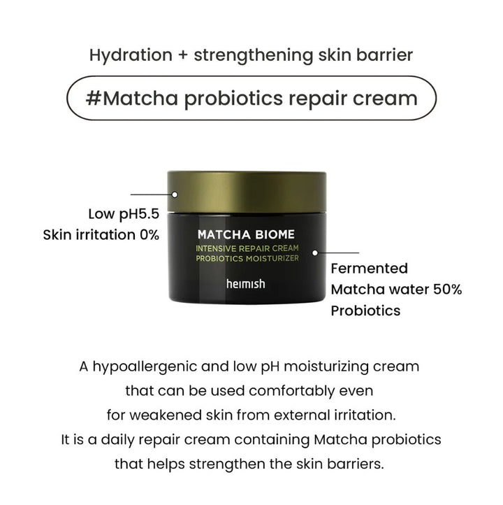 Matcha Biome Intensive Repair Cream 50ml / 1.7 fl. oz.