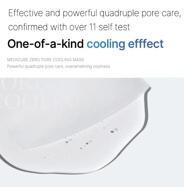 Medicube Zero Pore Cooling Mask 1