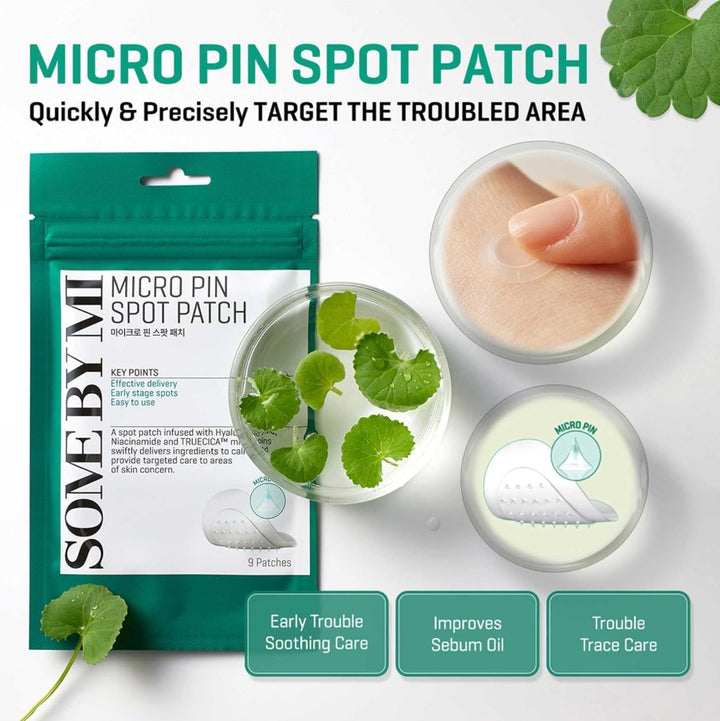Micro Pin Spot Patch Pack of 1, 14mm 9 Counts