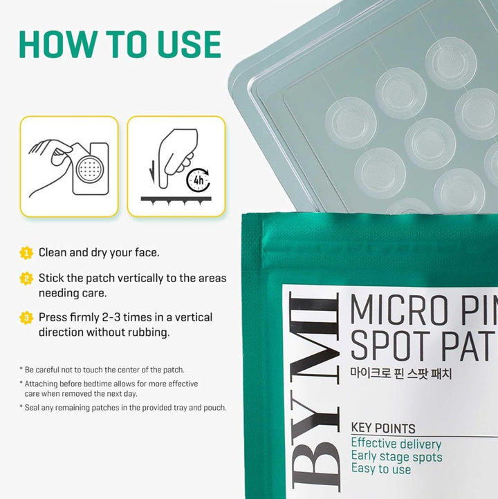 Micro Pin Spot Patch Pack of 1, 14mm 9 Counts